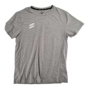 Hurley Men's Exist High Performance Tee T-Shirt Light Heather Grey Size M